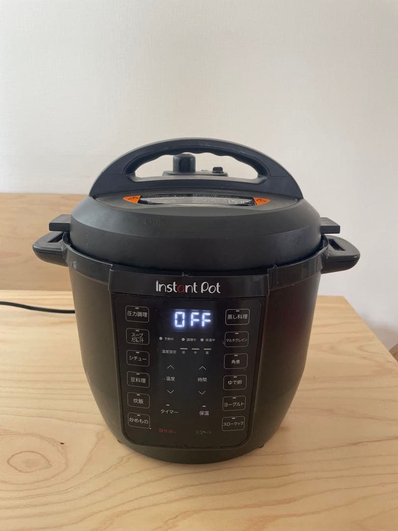 Instant Pot 電気圧力鍋 黒 5.7 L
