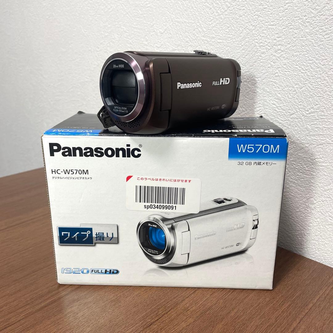 早い物勝ち！【美品】Panasonic ビデオカメラ　フルHD 4K 動作正常