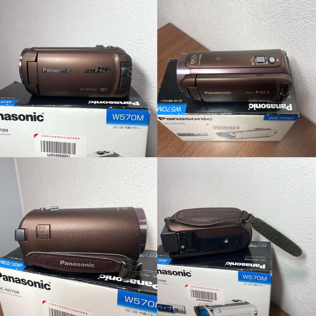 早い物勝ち！【美品】Panasonic ビデオカメラ　フルHD 4K 動作正常