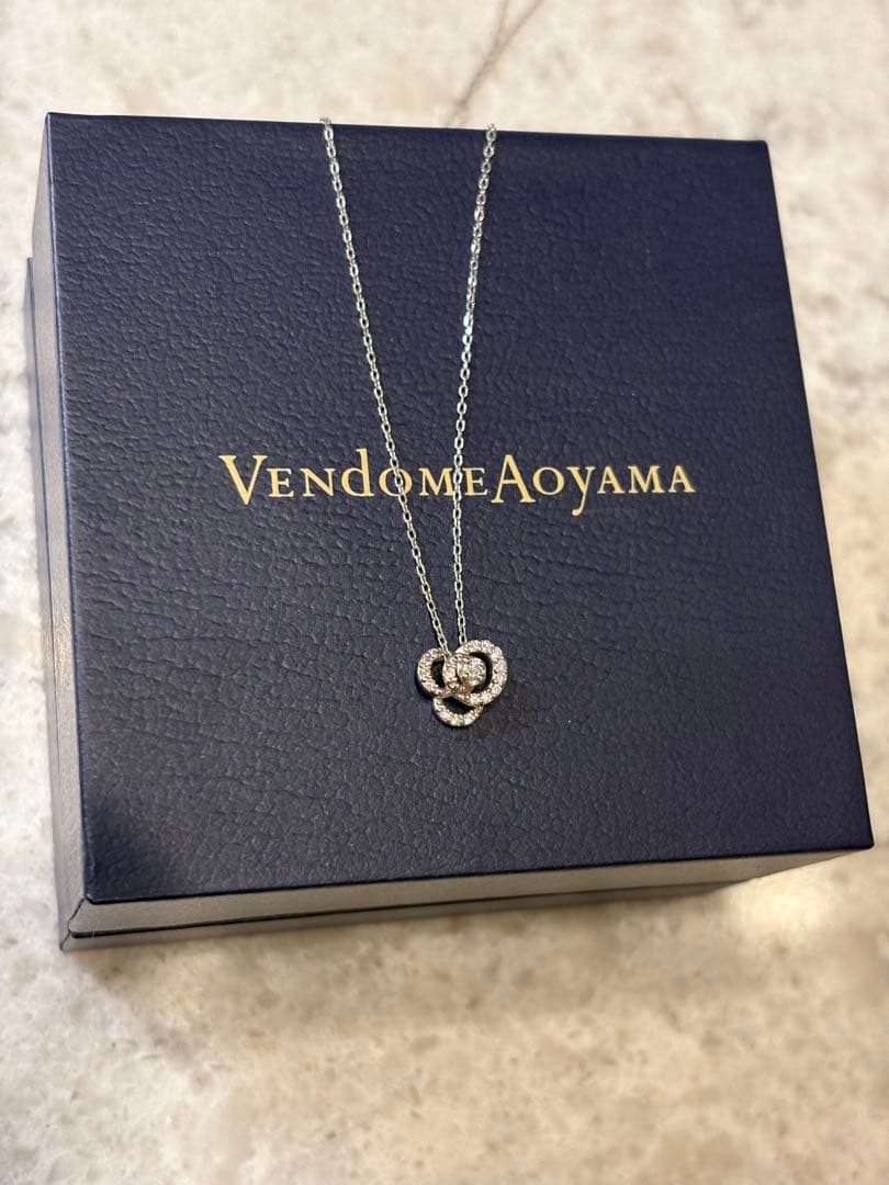 【美品】Vendome Aoyama ダイヤモンド クリスティーヌ ネックレス