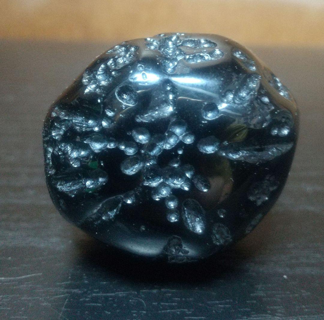 チベット産 希少な大型チベタンテクタイト タンブルストーン 78.68g