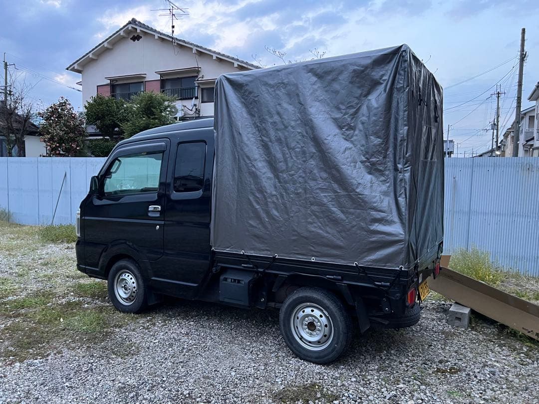 スズキスーパーキャリー専用幌セット　　(幌とフレーム)南栄工業 引き取り限定