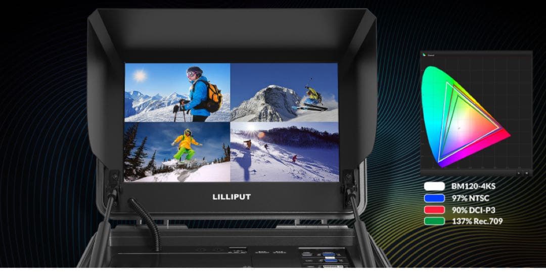 テレビ Lilliput BM120-4KS 12.5\" 4K