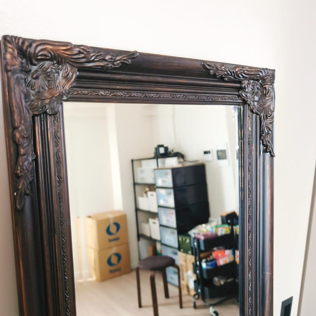 アンティーク調 バロック風 スタンドミラー Ashley Furniture