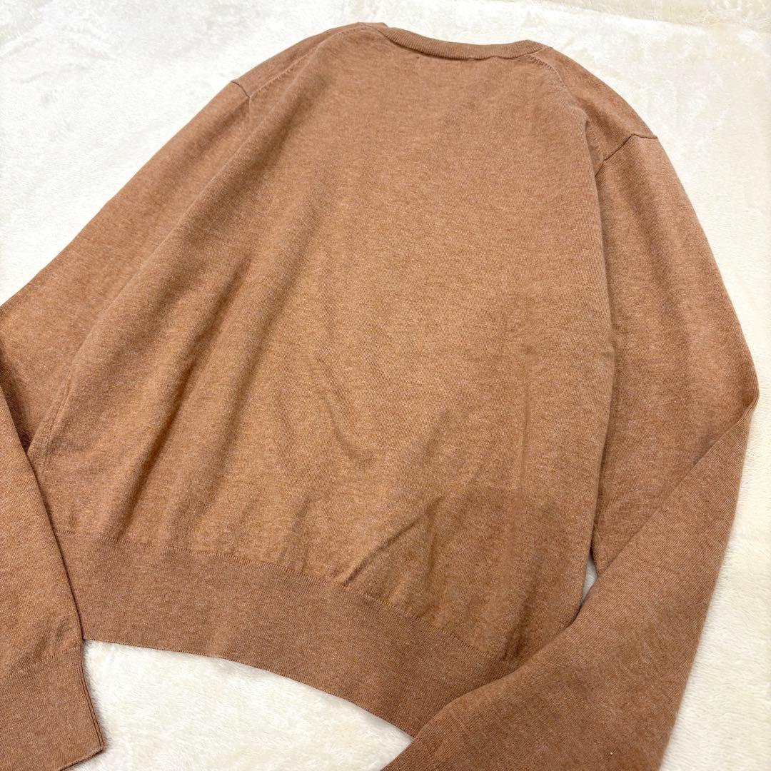 極美品✳︎ポロバイラルフローレン近年モデル現行タグキャメルカーディガン正規品L人気