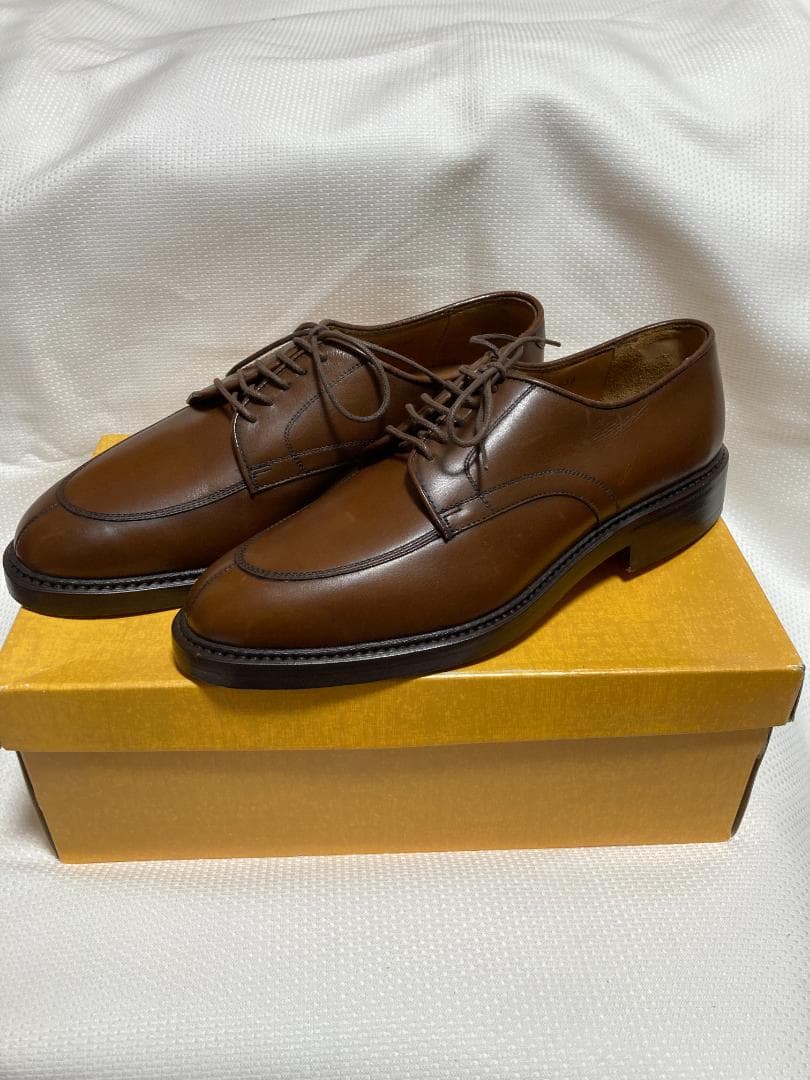 大値下げ　Embassy　Uチップ　茶色　7 1/2