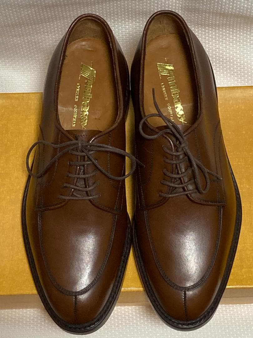 大値下げ　Embassy　Uチップ　茶色　7 1/2