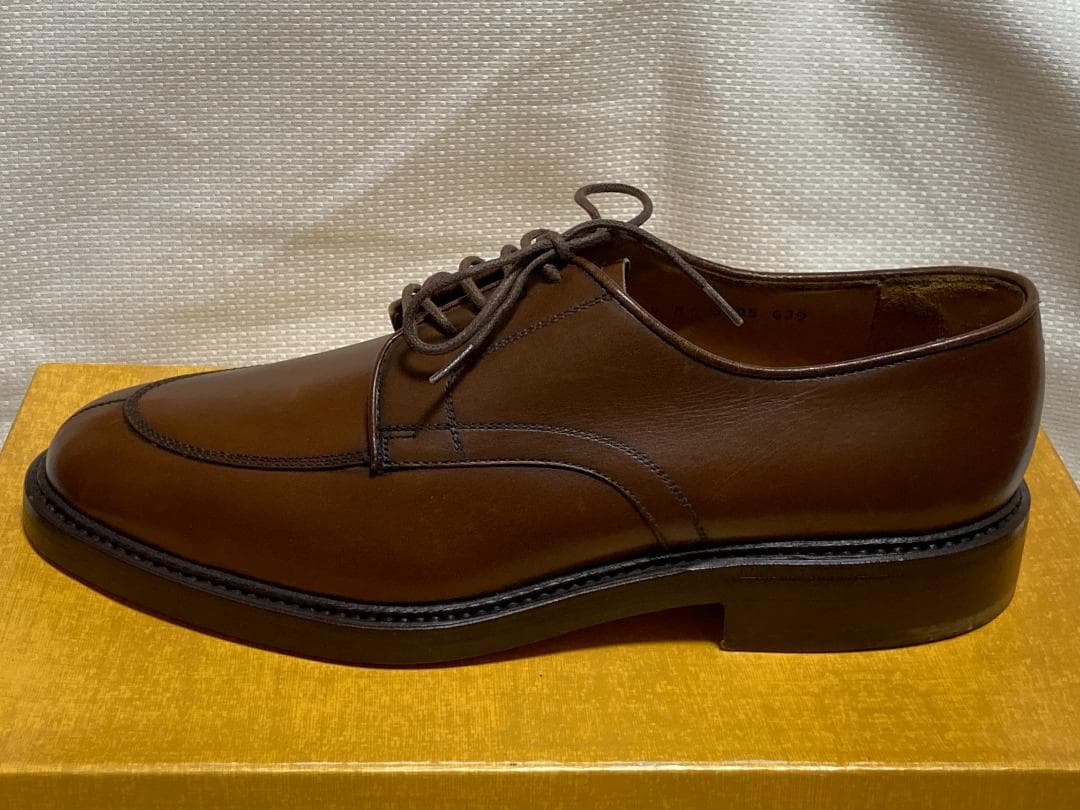 大値下げ　Embassy　Uチップ　茶色　7 1/2