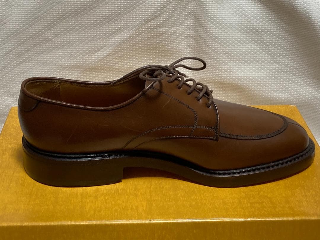 大値下げ　Embassy　Uチップ　茶色　7 1/2