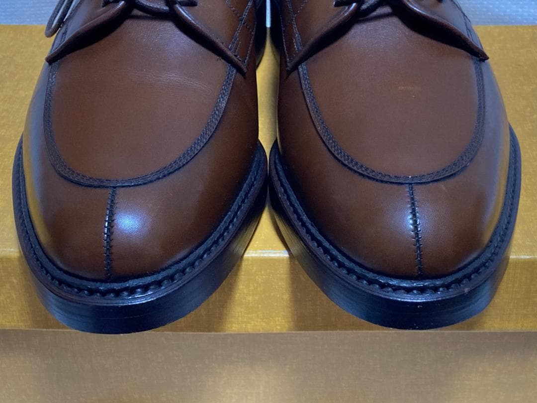 大値下げ　Embassy　Uチップ　茶色　7 1/2