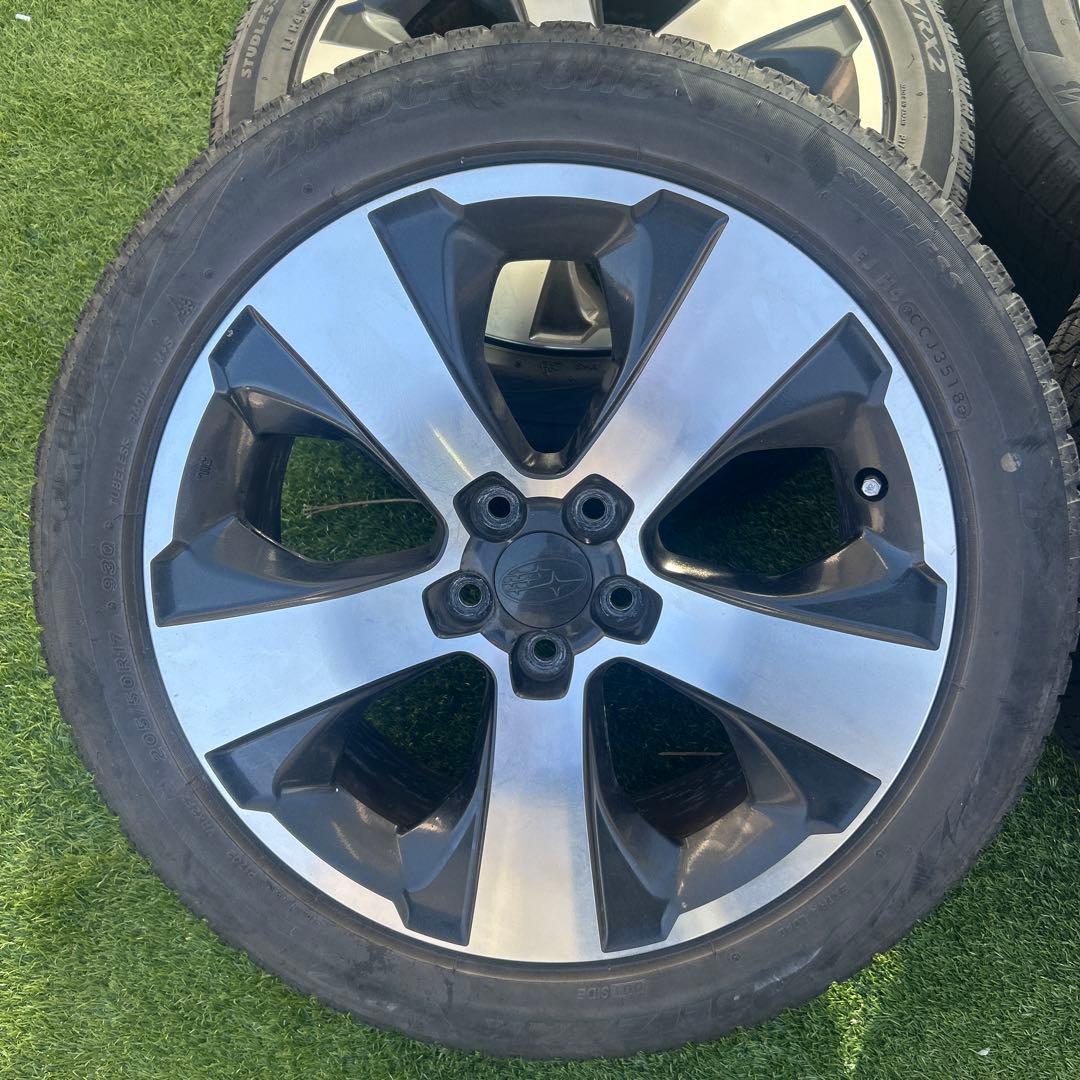 205/50R17 スタッドレスタイヤ　ホイールセット 4本　スバル純正ホイール