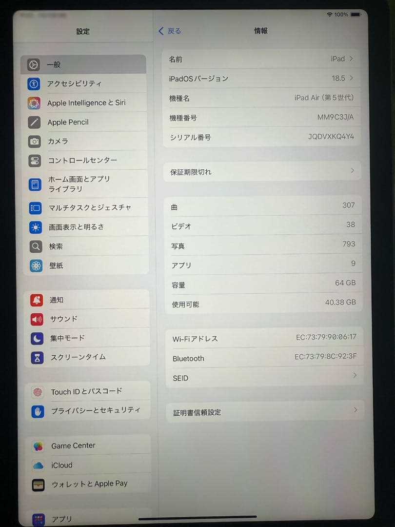 うめねこ iPad Air第5世代