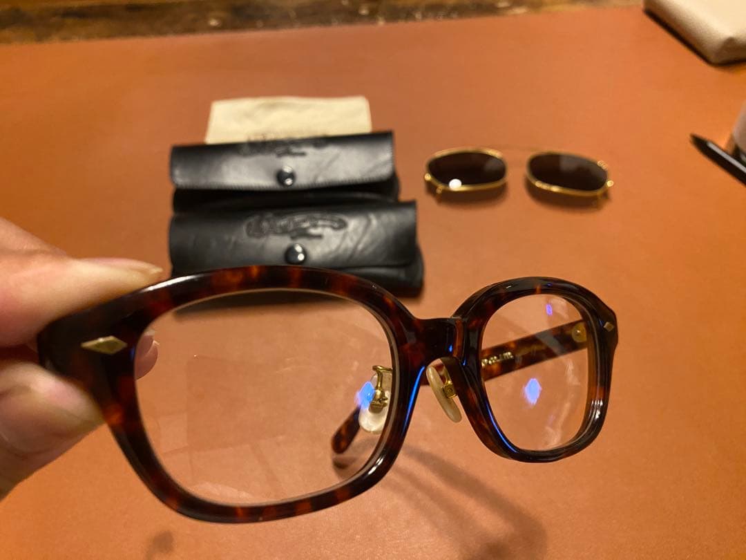 か*ん様 【最終値引】グラッドハンド メガネ　サングラス　クリップオン　丹波雅彦