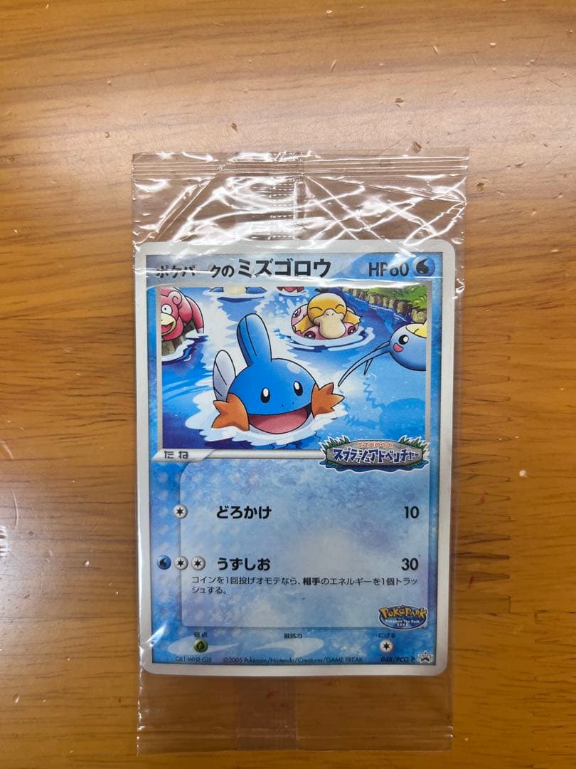 ポケモンカード　ポケパークのミズゴロウ　048/PCG-P ポケパーク　未開封