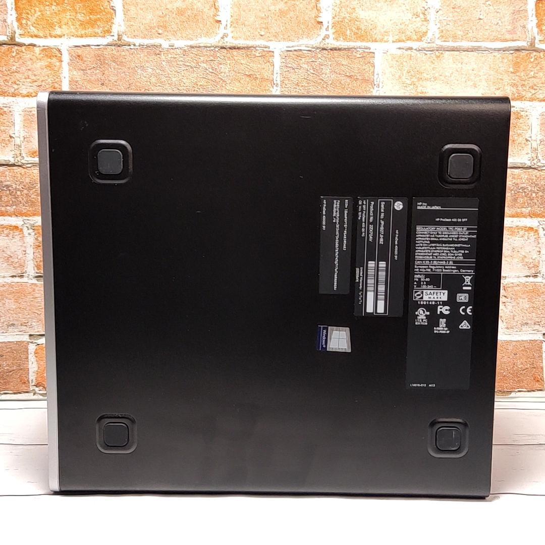 【大容量】HP ProDesk 600 G5 SFF デスクトップPC【訳有り】
