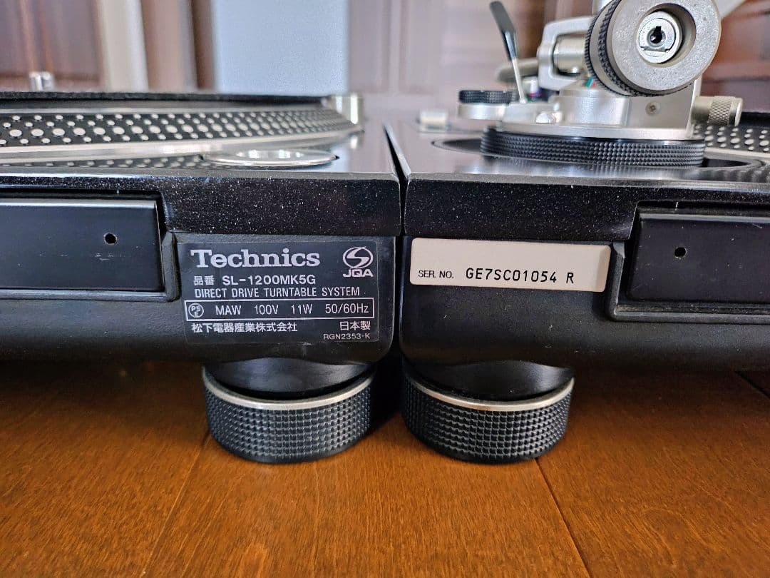 【美品】Technics SL-1200MK5G ターンテーブル 2台セット、他