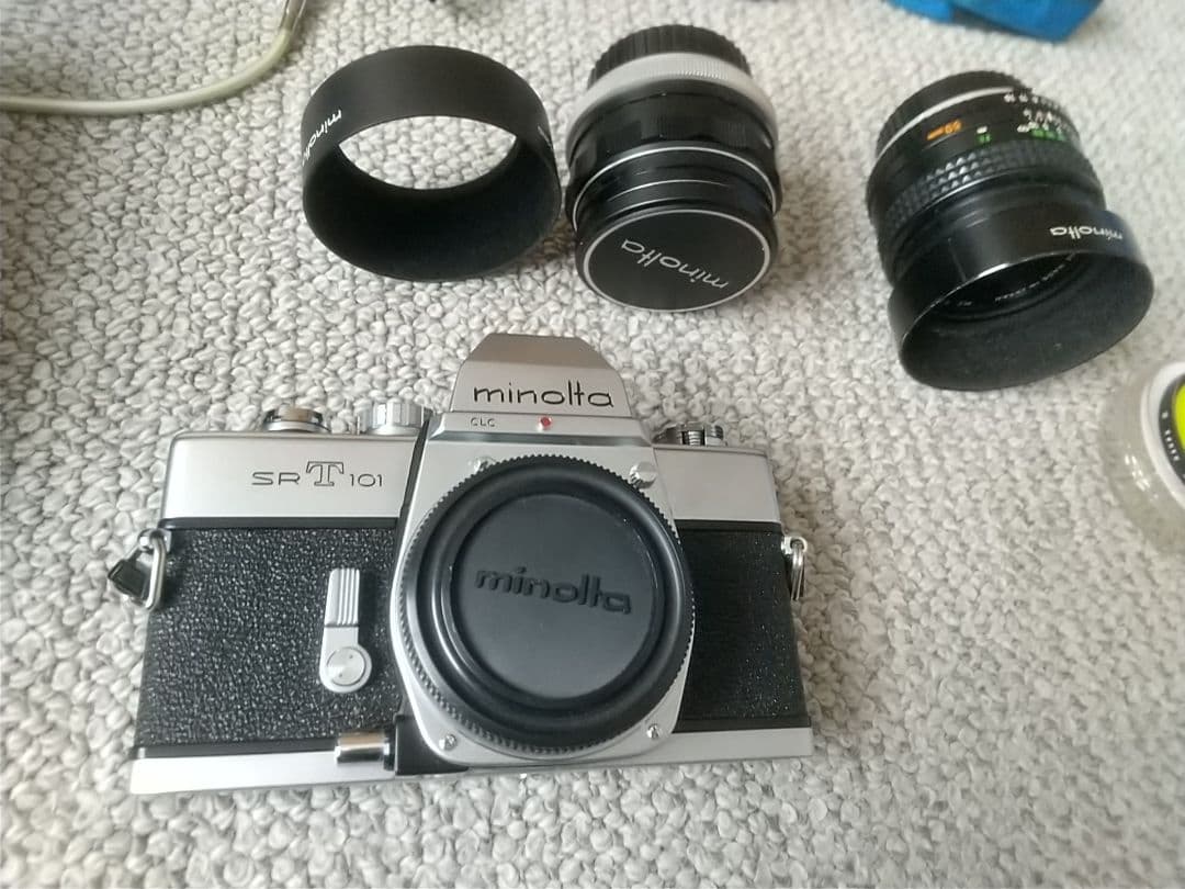 Minolta SR-T 101 フィルム一眼レフカメラ