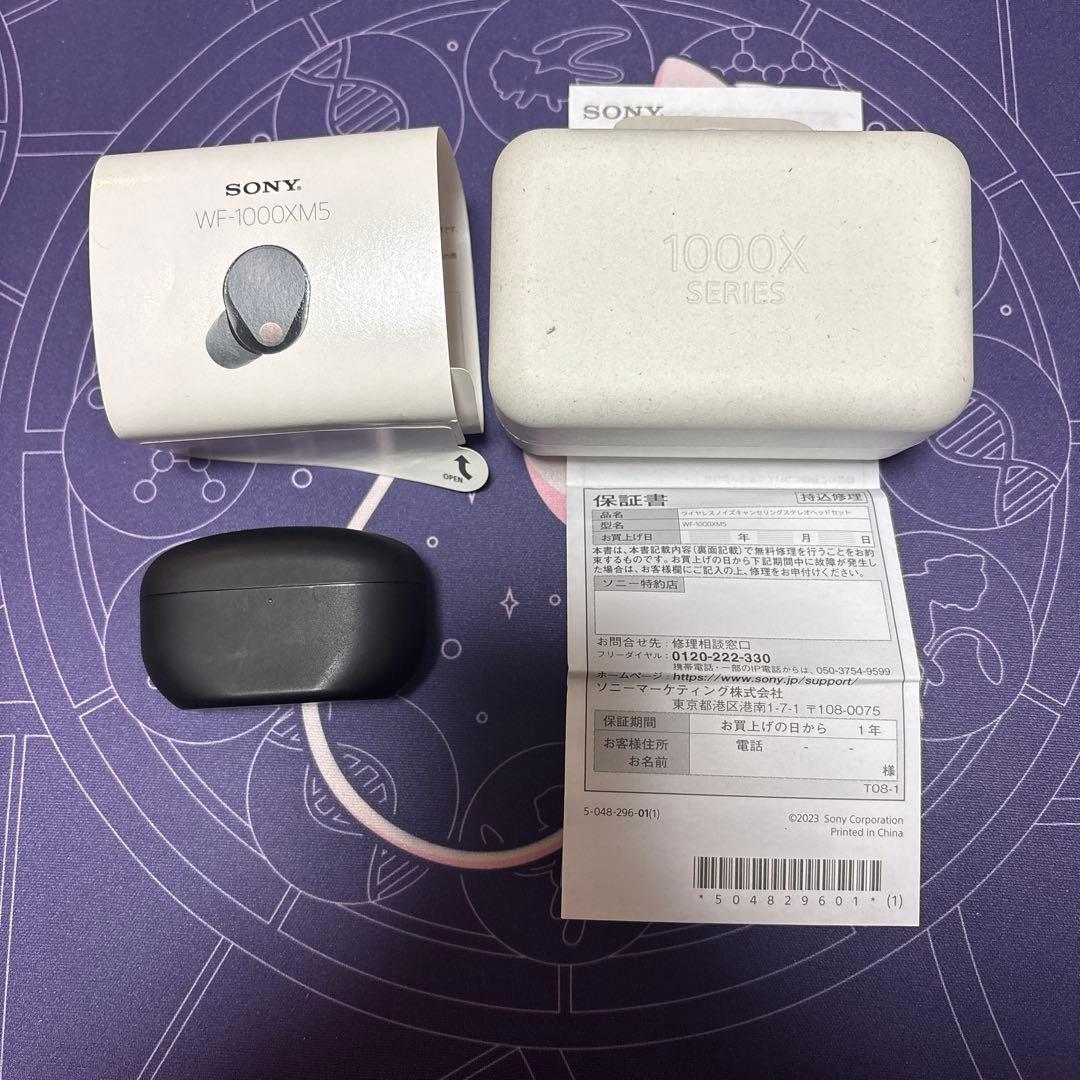 SONY WF-1000XM5ブラック　ジャンク