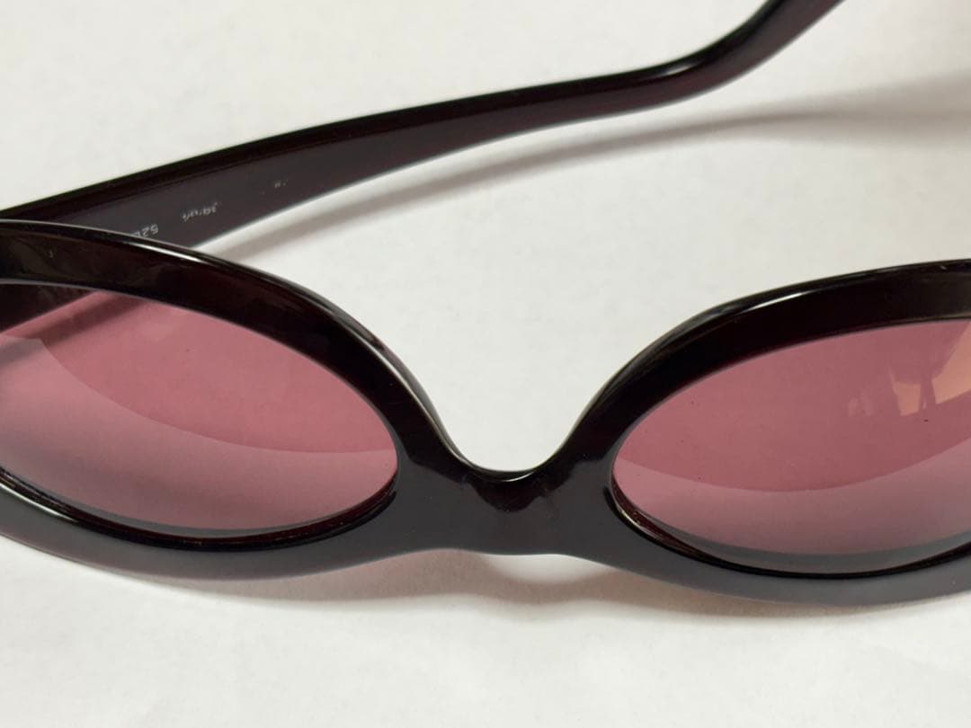 CHANEL ダークブラウン サングラス　レディース　偏光レンズ　ケース有