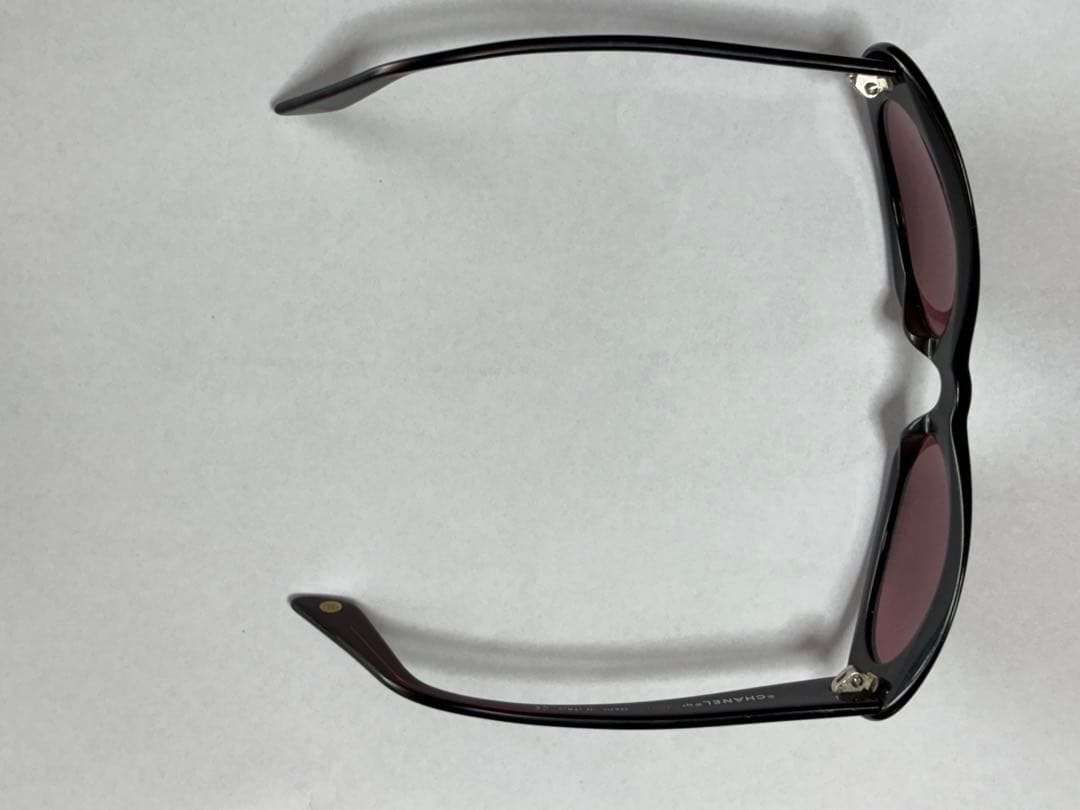 CHANEL ダークブラウン サングラス　レディース　偏光レンズ　ケース有