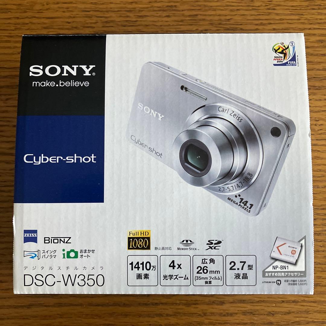 デジタルカメラ SONY Cyber-shot DSC-W350 14.1MP
