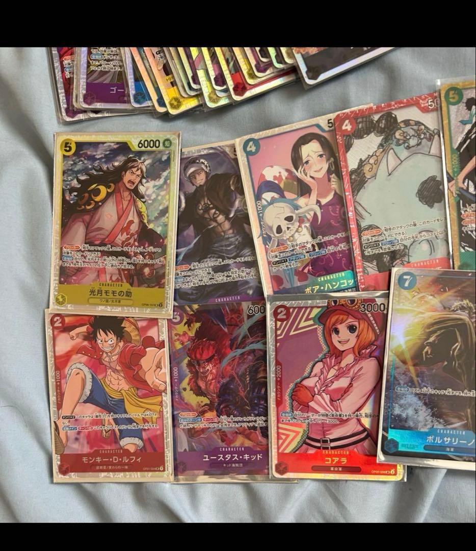 ワンピースカード　パラレル46枚、ノーマルまとめ売り　引退品　超お得！！！！