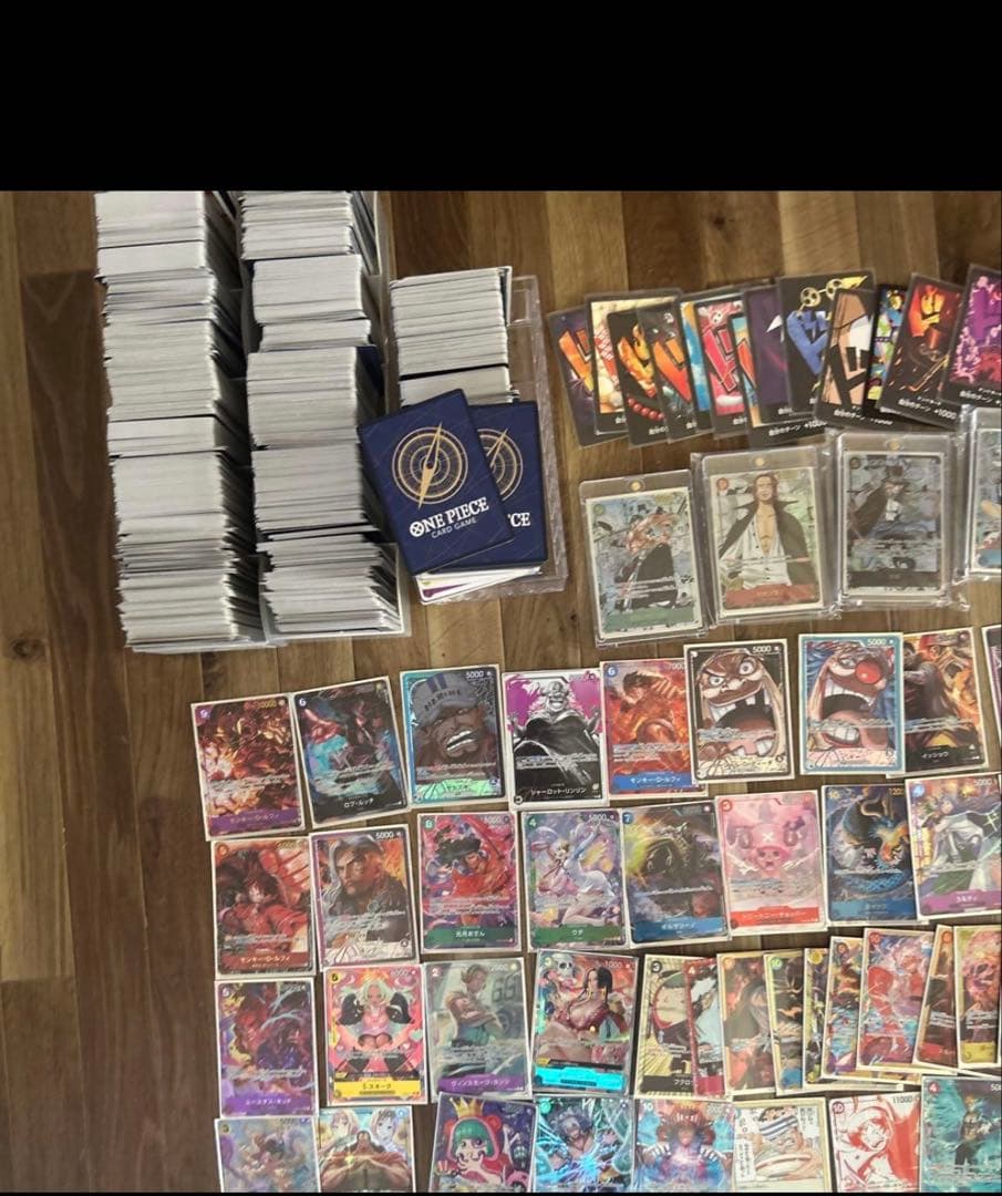 ワンピースカード　パラレル46枚、ノーマルまとめ売り　引退品　超お得！！！！