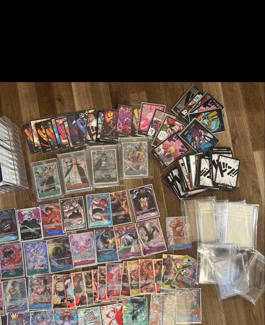 ワンピースカード　パラレル46枚、ノーマルまとめ売り　引退品　超お得！！！！