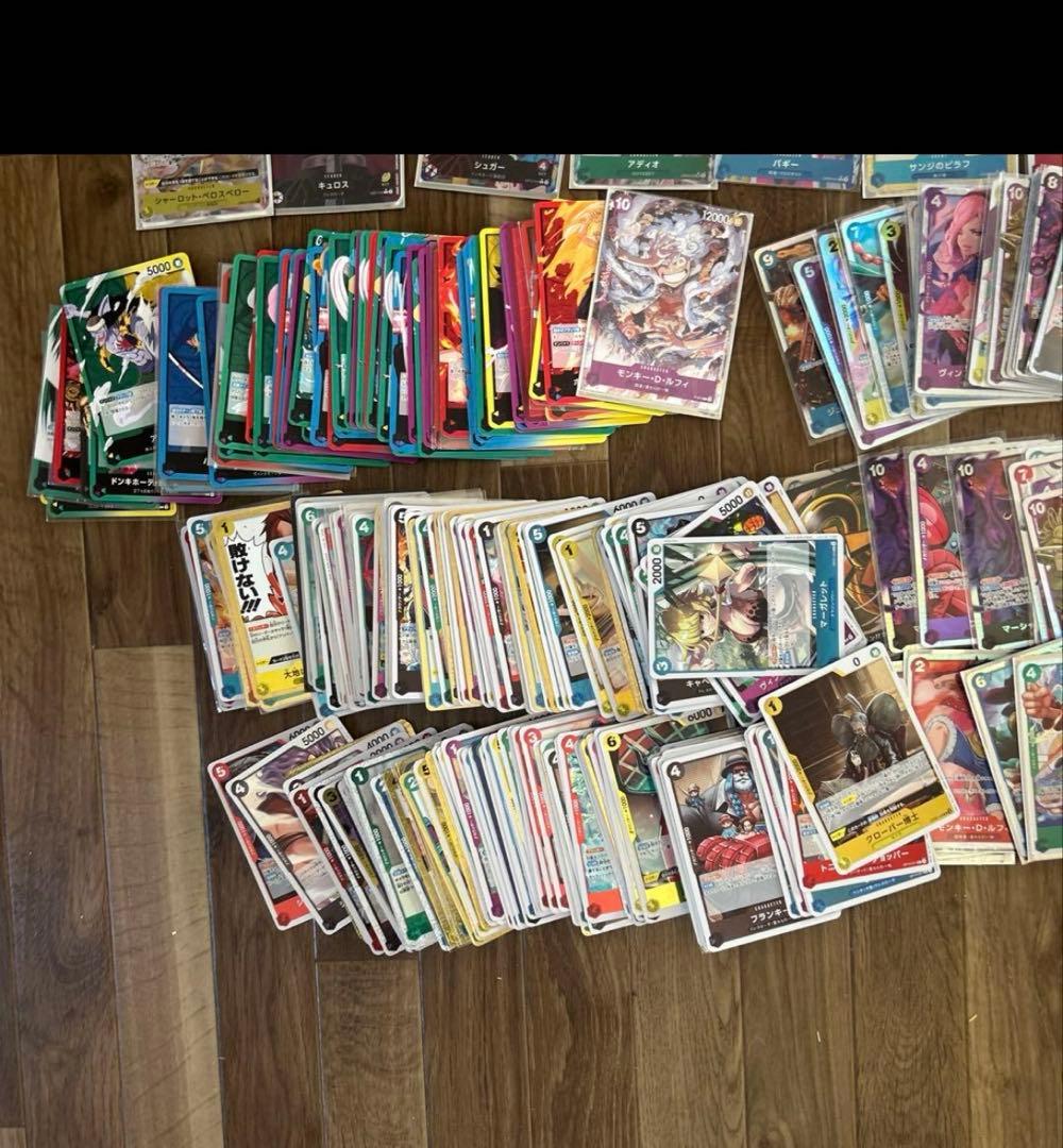 ワンピースカード　パラレル46枚、ノーマルまとめ売り　引退品　超お得！！！！