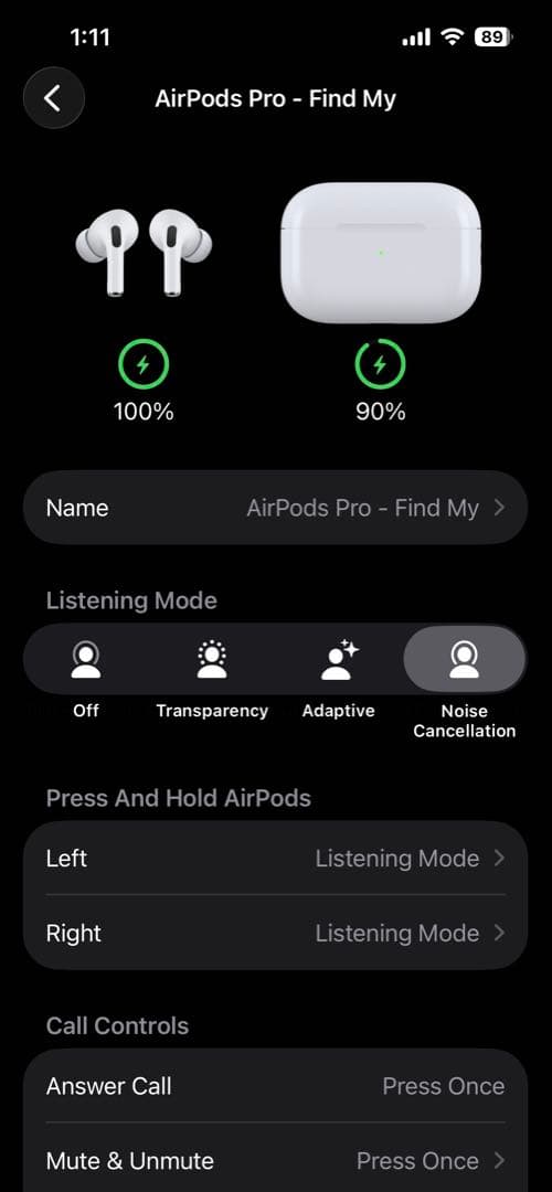 【箱・イヤーチップ無】Airpods Pro 第2世代 Lightning