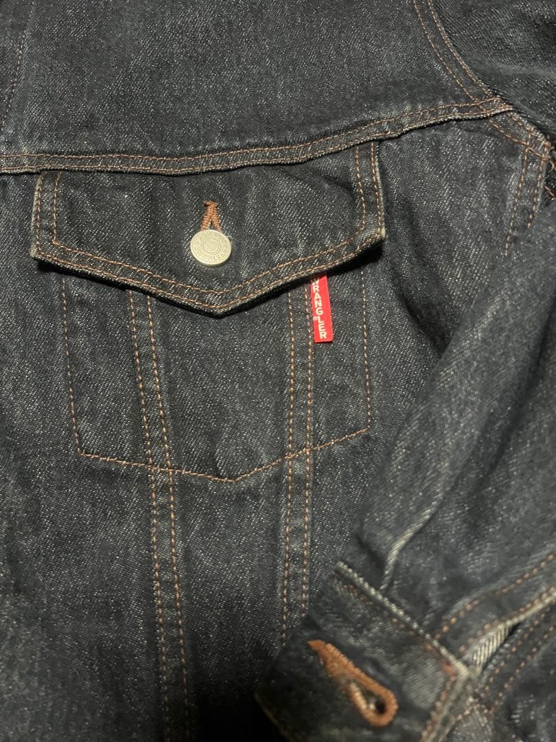 90s Wrangler デニムジャケット Gジャン 3rd型 L相当 濃紺