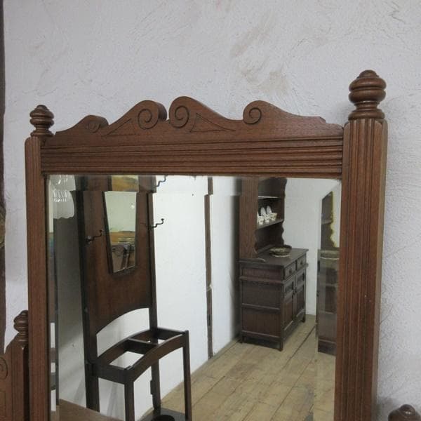 イギリス アンティーク 家具 ドレッシングテーブル ドレッサー 鏡台 6233d