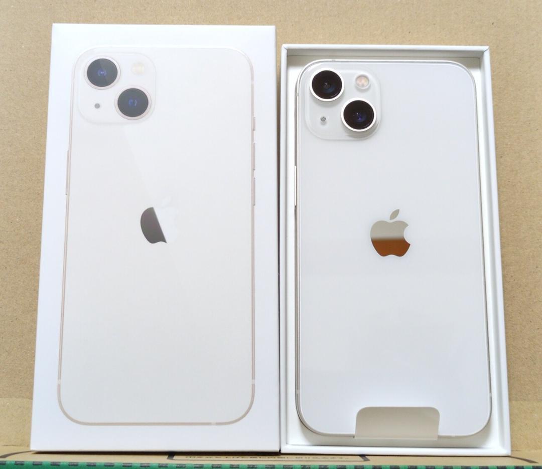 1236 新品未使用 iPhone13 128GB スターライト SIMフリー