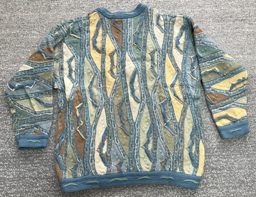 最終値引き　COOGI クージー マルチカラー ニットセーター