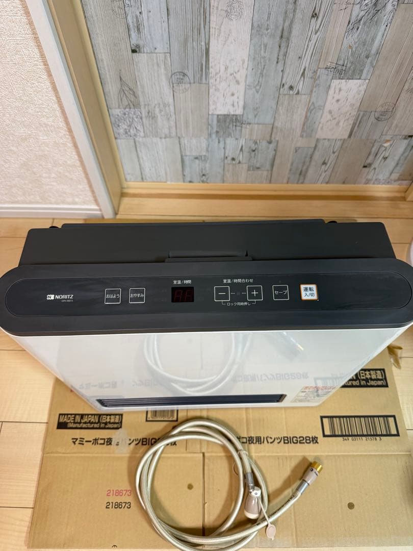 ノーリツ ガスファンヒーター GFH-4001S-W2