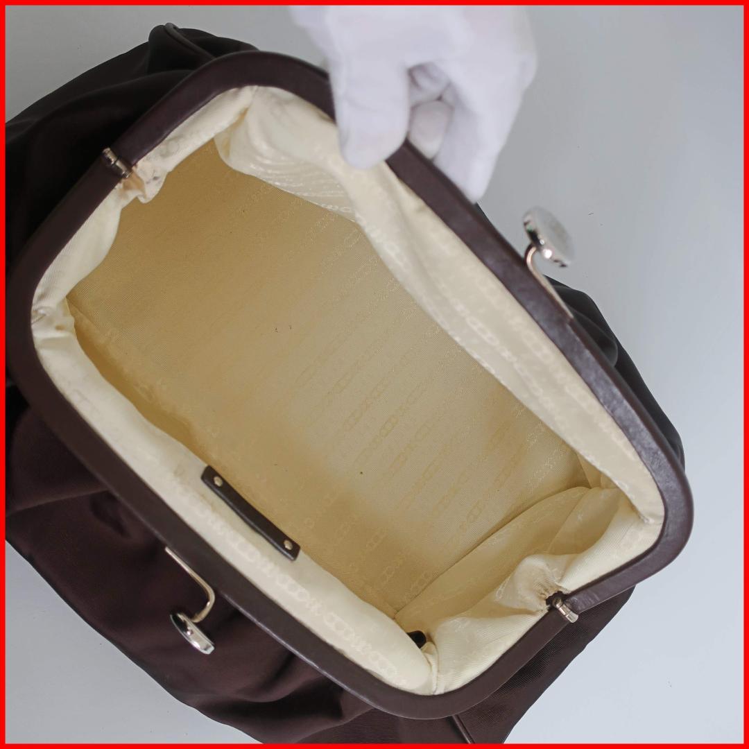 正規品 セリーヌ CELINE 特大ポーチ クラッチ がま口 トリオンフ 保存袋