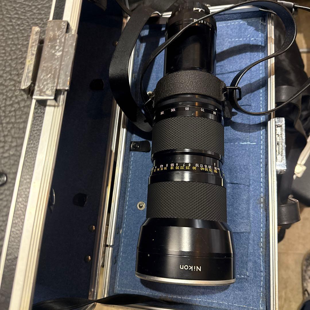 w*4様 Nikon F2 一眼レフフィルムカメラ 望遠レンズ付き