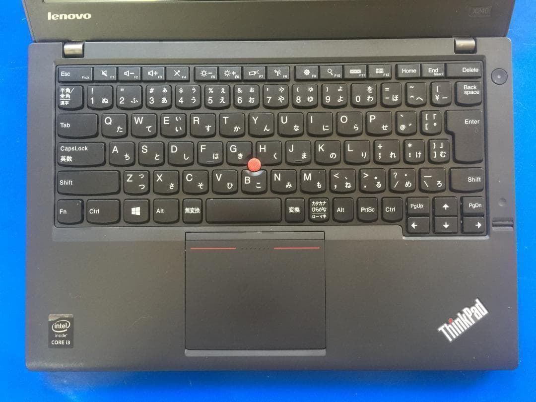 Lenovo ThinkPad X240 12.5型TFT 軽量・コンパクト