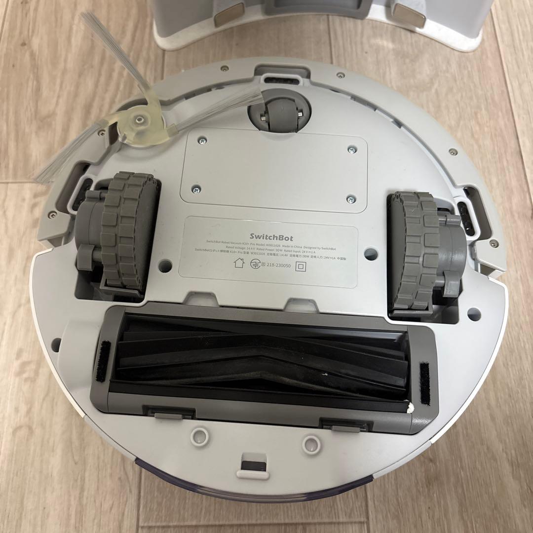 SwitchBot K10+proロボット掃除機 水拭き機能付き