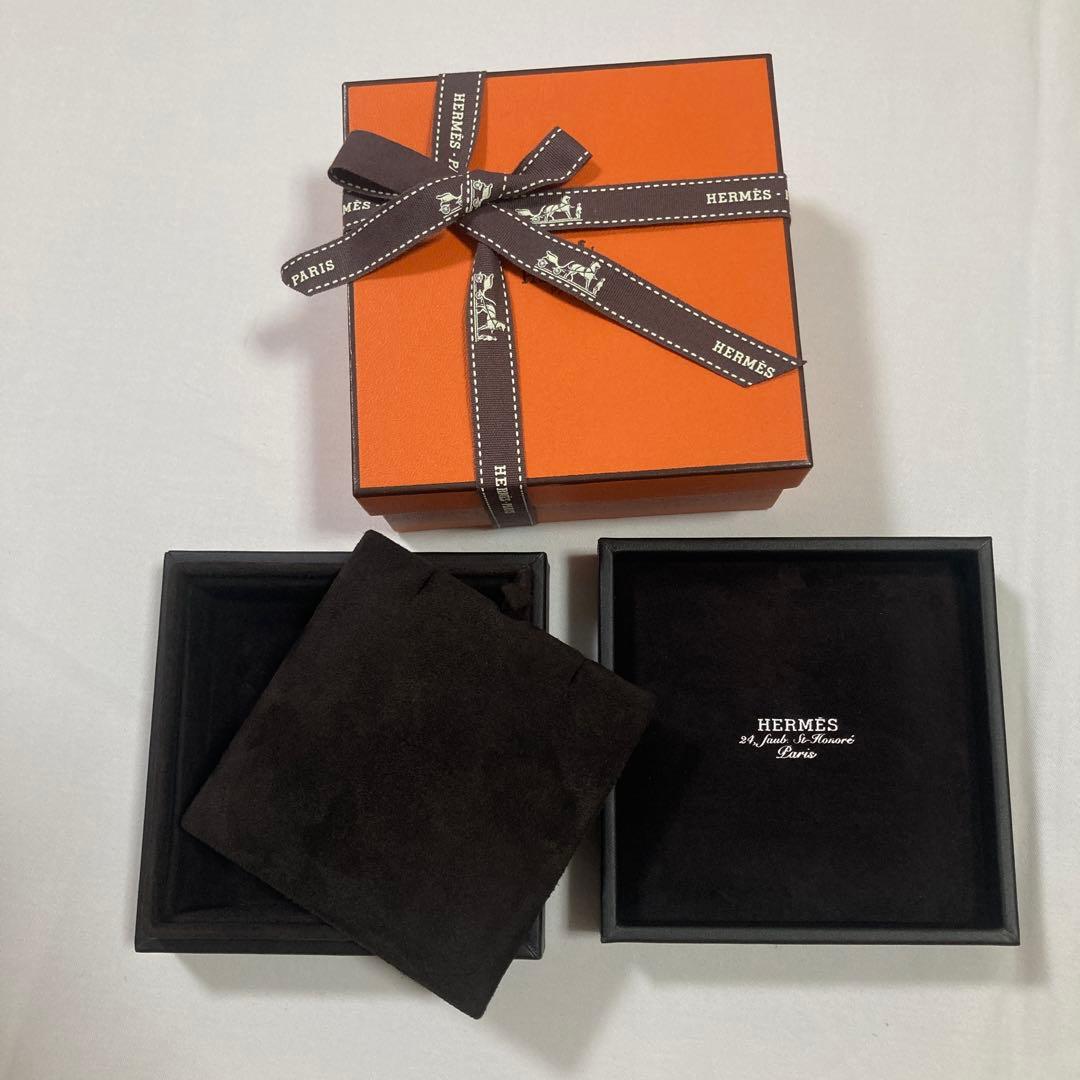 美品　エルメス　ネックレスケース　空箱　ジュエリーボックス　アクセサリー入れ