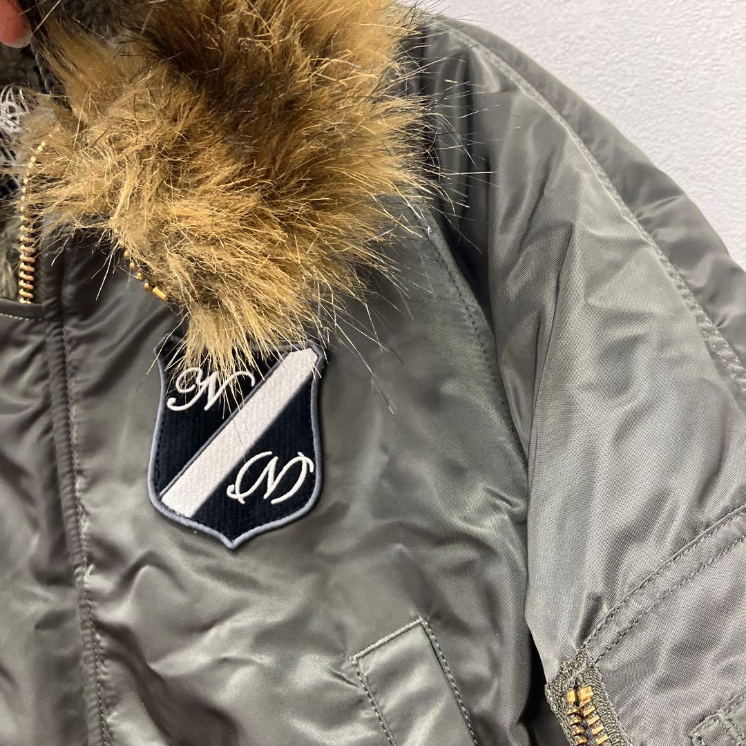 NUMBER(N)INE×ALPHA別注N-3B Mサイズ　美品　△2