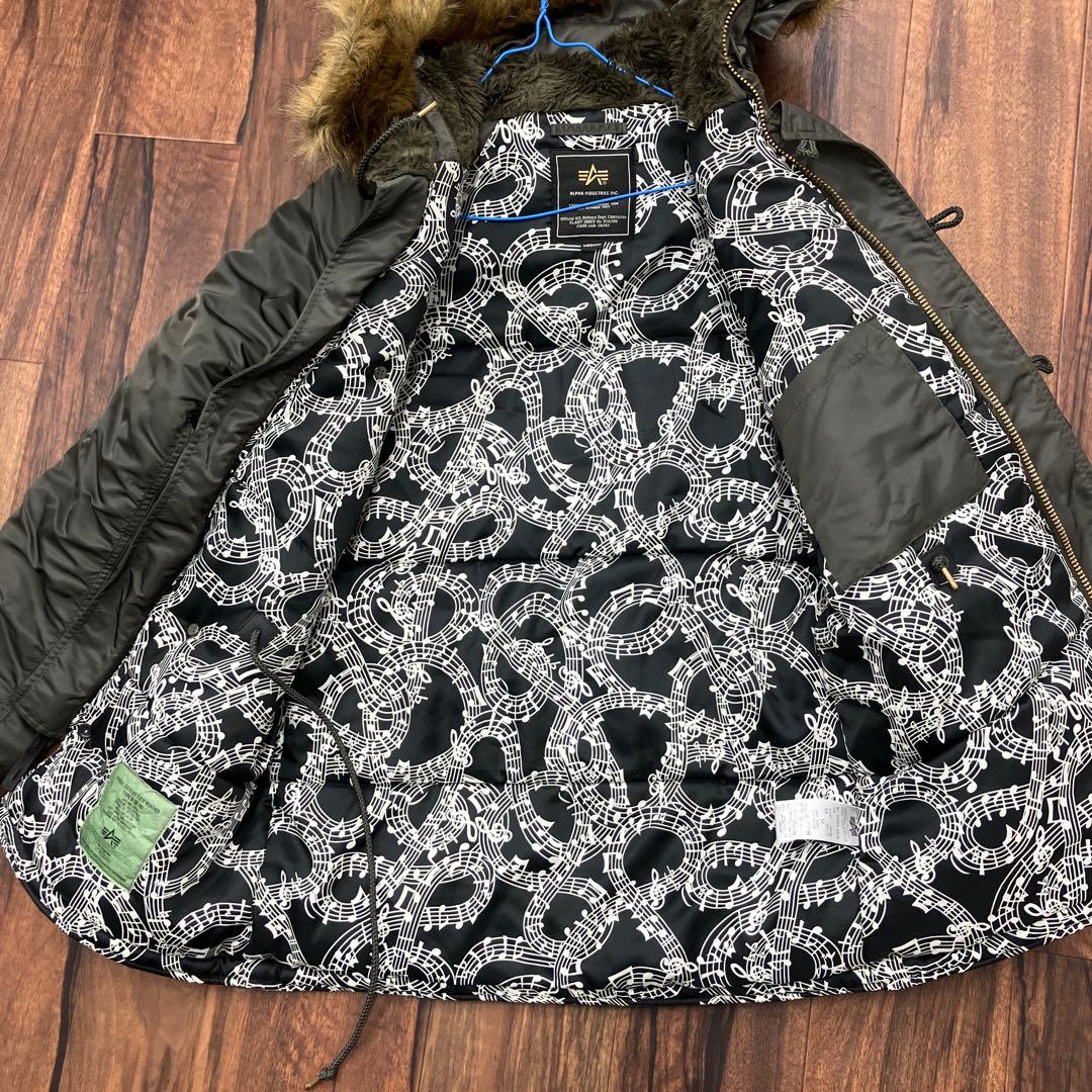 NUMBER(N)INE×ALPHA別注N-3B Mサイズ　美品　△2