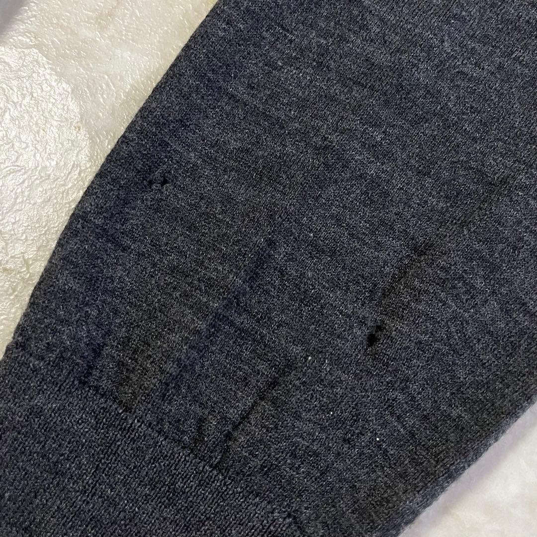 PRADA プラダ ウール 長袖 Ｖネック ニットカットソー セーター 48