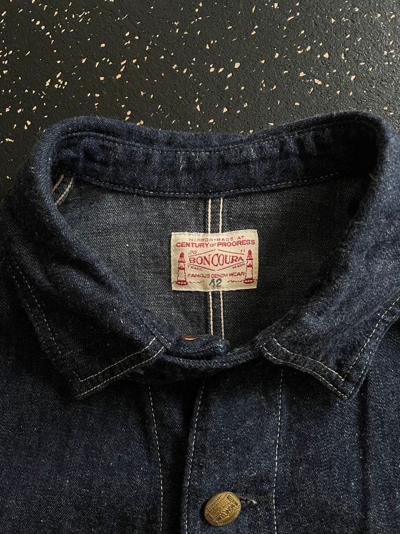 boncoura デニムカバーオール