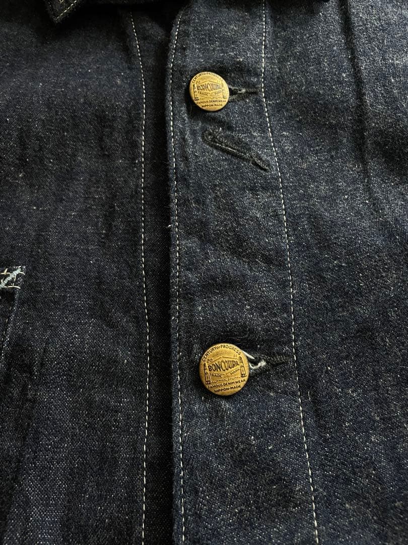 boncoura デニムカバーオール