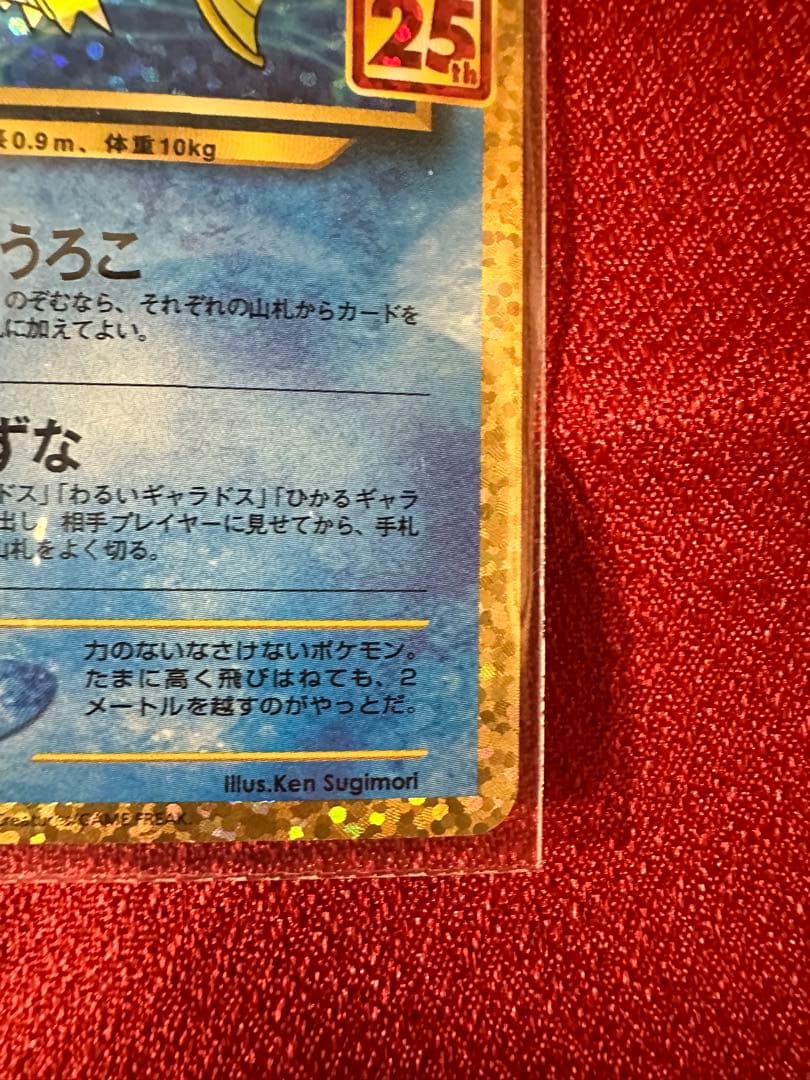 ポケモンカード　ひかるコイキング　25th