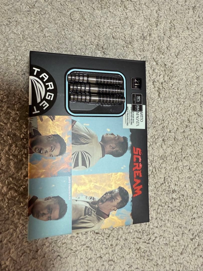 SCREAM MAX(スクリーム マックス) 山形明人モデル ダーツ バレル