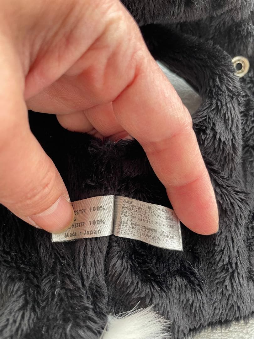 新品　ブルブブ　中綿キルティングコート フード付　Bulbu-Bu SSS 美品