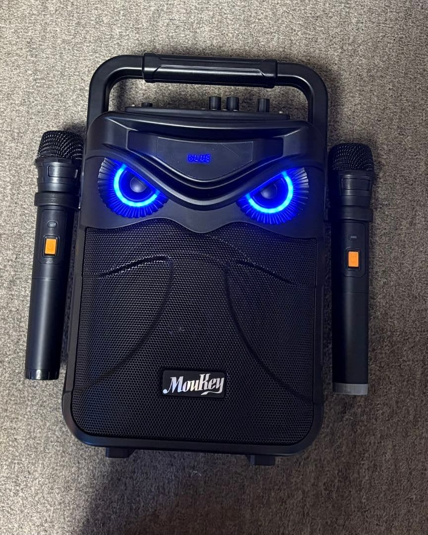 お値下げ可能！　monkeyマイク付きワイヤレススピーカー