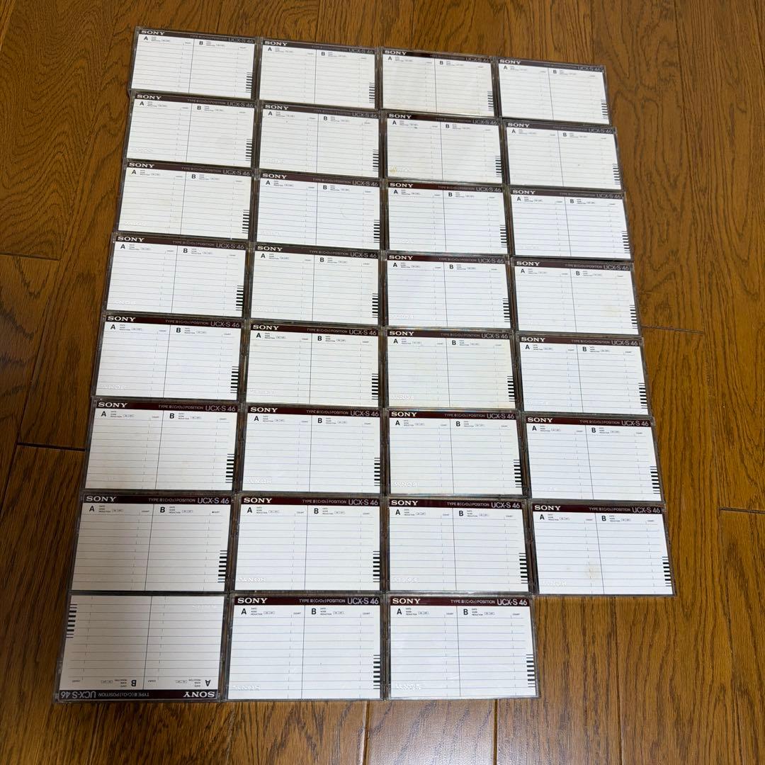 カセットテープ【中古】31本セット